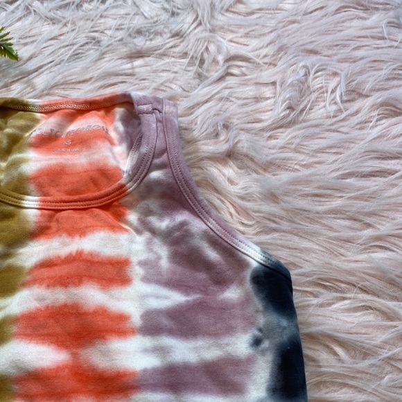 Electric & Rose Tie Dye Crop Tank sz XS - Picture 4 of 8
